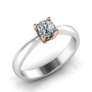 Juwelier-Schmuck Verlobungsring VR07 585er Weiß-/Rotgold - 3249