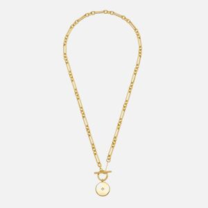 Estella Bartlett T-Bar Chain Star Coin Gold-Plated Necklace