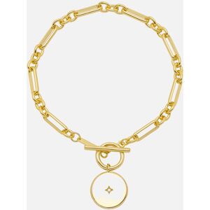 Estella Bartlett T-Bar Chain Star Coin Gold-Plated Bracelet