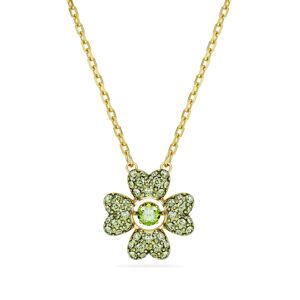 Swarovski Charms - Idyllia pendant, Clover, Gold-tone plated - Gr. unisize - in Grün - für Damen