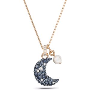 Swarovski Charms - Luna pendant, Moon, Rose gold-tone plated - Gr. unisize - in Mehrfarbig - für Damen