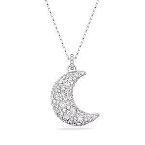Swarovski Charms - Luna pendant, Moon, Rhodium plated - Gr. unisize - in Weiß - für Damen