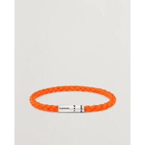 LE GRAMME X Orlebar Brown Nato Bracelet Orange/Sterling Silver