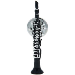 ART of Music Pin Clarinet Black/Rhodiniert