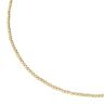 Goldkette LUIGI MERANO "mit facettierten Kugeln, Gold 585" Halsketten Gr. 45 cm, Gelbgold 585, goldfarben (gold) Damen Goldketten