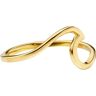 Faye Wave Ring Gold