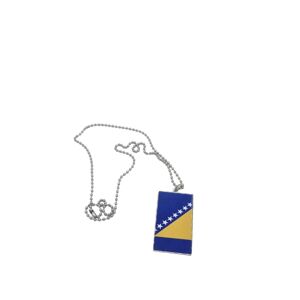 Hiprock BOSNIA FLAG halskæde