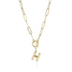 Global Kæde med bogstavet A-Z Gold one size