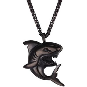 Mænds halskæde Fashion Personality Little Shark Pendant Mænds