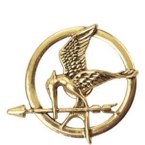 Katniss Everdeen Mockingjay Cosplay broche eller halskæde