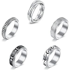 Angst Ring Til Kvinder Spinner Ring Til Angst Fidget Angst Ring Fidget Ring Spinner Ring Til Angst Stress Ring Anti Angst Relief Rings Til Kvinde