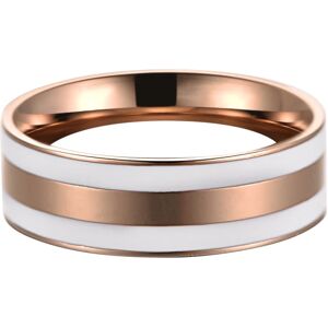 Simple Mænd Titanium Stål Vielsesringe Fashion Par Lovers Ringe (Mænd8#)