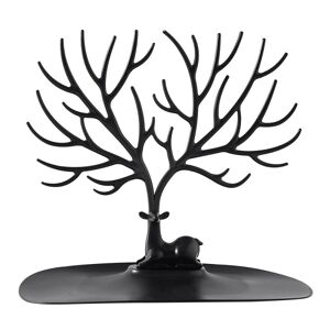 Unbranded Smykkestativ, Dekorativt smykketræ, Halskædeopbevaring, Armbåndsstativ, Antler Tree Design Armbånd Halskæde Organizer black