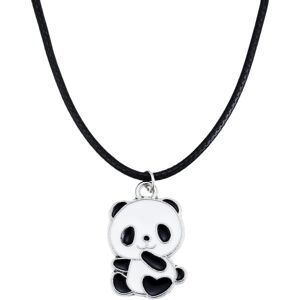 halskæde til piger, sød panda nøglering Panda nøglering, gave
