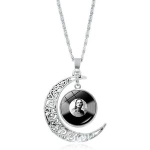 Alsidig Hollow Moon Taylor Swift Vinyl Record Pendant halskæde style16