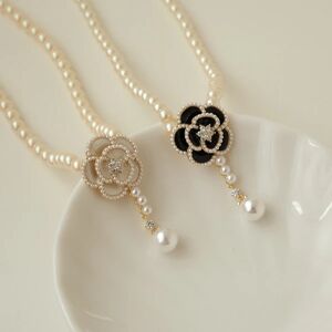 AVANA Camellia halskæde lys luksus niche perle halskæde kvinders Summe
