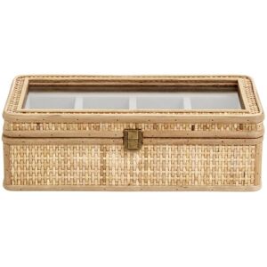 Nordal RATTAN Jewelry Box 19 x 34,5 cm Medium - Natur