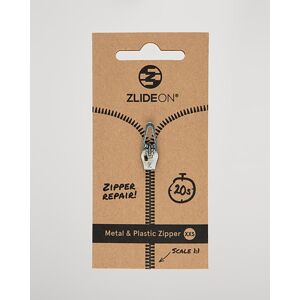 ZlideOn Normal  Plastic & Metal Zipper Silver XXS men One size Sølv