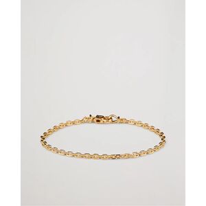 Tom Wood Anker Chain Bracelet Gold men L Guld