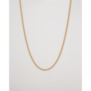 Tom Wood Curb Chain Slim Necklace Gold men One size Guld