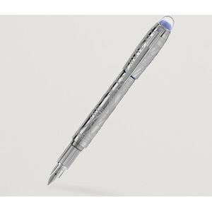 Montblanc Starwalker SpaceBlue Metal Fountain Dark Ruthenium men One size Sølv