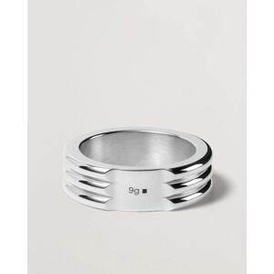 LE GRAMME Godron Ring Sterling Silver 9g men L/60 Sølv