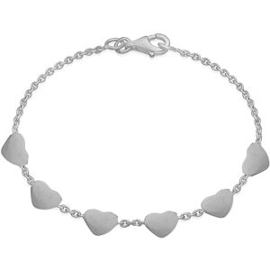 Frk Lisberg 6love Heart Sterling Sølv Armbånd 6550-925-6