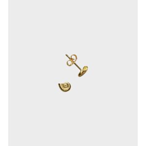 Anni Lu Spiral Stud Earring Gold ONESIZE