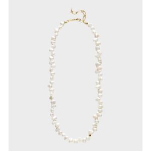 Anni Lu Pearly Drop Necklace White ONESIZE