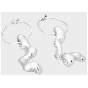 Magma Current Earring Silver ONESIZE