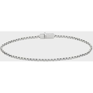 Tom Wood Square Bracelet Silver M