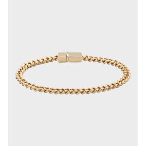 Tom Wood Rounded Curb Bracelet Thin Gold M