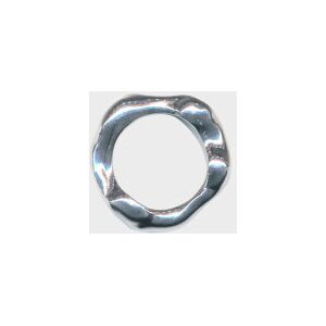 Magma Chunky River Ring Silver S