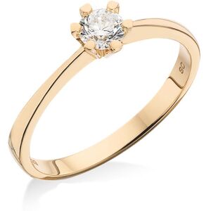 Scrouples Ring i 8 Karat Guld med Brillant 0,10 Carat W/P1