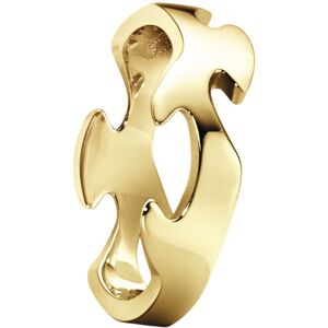 Str. 57 Fusion Center 18 Karat Guld Ring fra Georg Jensen