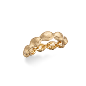 Rustik 14 Karat Guld Ring fra Scrouples 710825