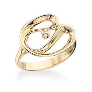 8 Karat Guld Ring fra Scrouples 711533