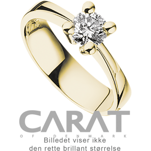 Carat Ring 0,35 ct. i 14 Karat Guld fra Scrouples