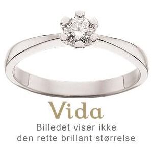 Vida Ring 0,30 ct. i 14 Karat Hvidguld fra Scrouples