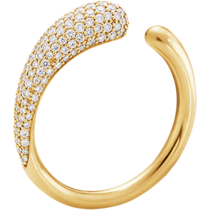 Mini Mercy 18 Karat Guld Ring fra Georg Jensen med Diamanter 0,53 Carat TW/VS