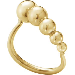 Moonlight Grapes 18 Karat Guld Ring fra Georg Jensen