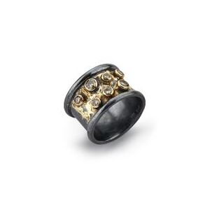 Hudson 18 Karat Guld Ring fra By Birdie med 14 Kt Guld Og 1,00 Carat Diamanter