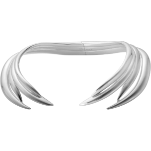 Georg Jensen Arc Mellem Sterling Sølv Halskæde