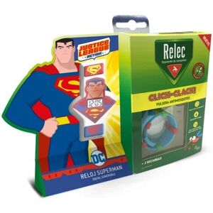 Relec Pulsera Antimosquitos Click Clack Superman