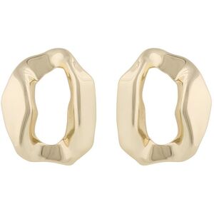 Snö Of Sweden Malibu Big Earring – Plain Gold