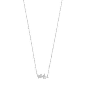 Snö Of Sweden Vega Necklace – Silver/Clear