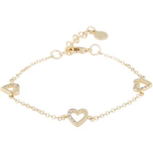 Snö Of Sweden Brooklyn Small Chain Bracelet Onesize – Gold/Clear