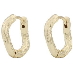 Snö Of Sweden Oz Small Ring Earrings 15 mm – Plain Gold