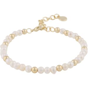 Snö Of Sweden Julie Small Bracelet – Gold/White