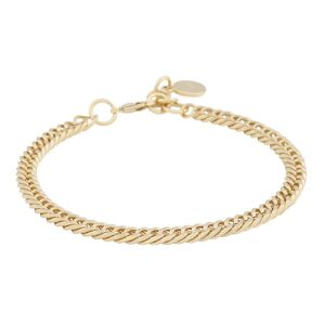 Snö Of Sweden South Bracelet 18,5 cm – Plain Gold